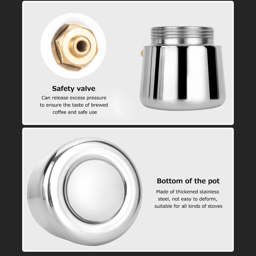 Stainless Steel Electric Coffee Maker V136