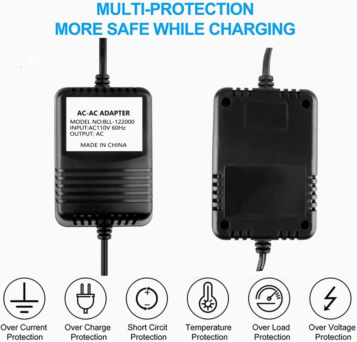 9V AC Adapter Power Supply Cord Cable R496