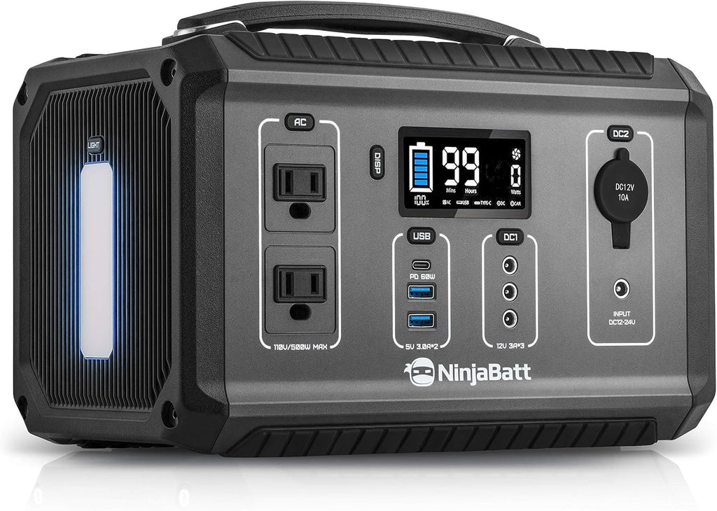 500W Portable Power Station with 560Wh Battery F175922