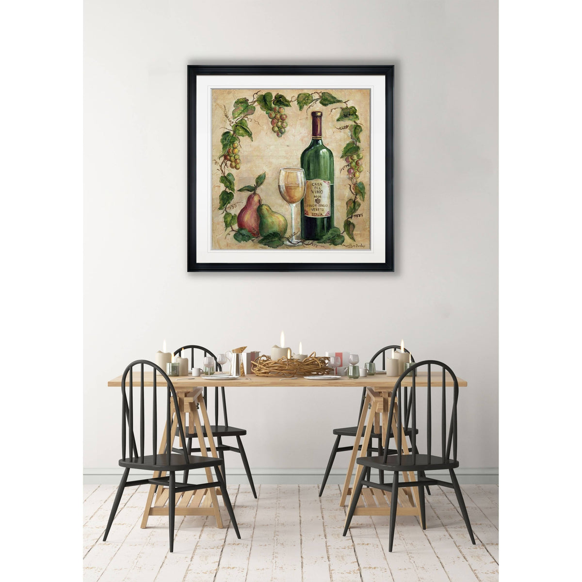 Framed Giclee Print 38x38 U40814