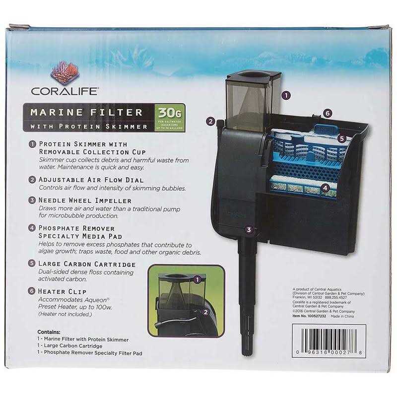 Marine Filter with Protein Skimmer K234