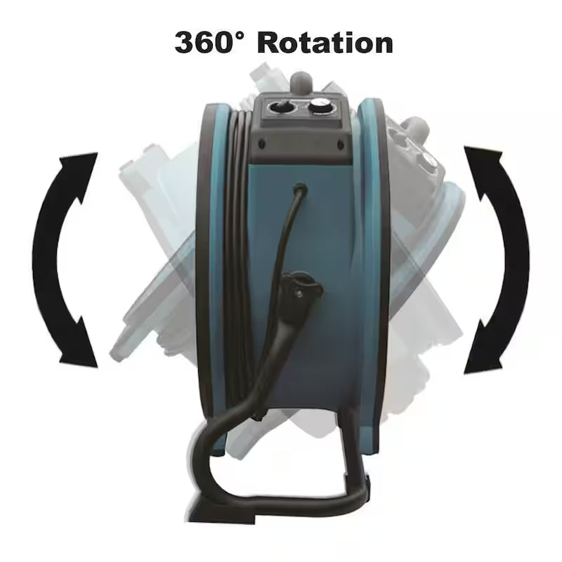 18 in. Variable Speed Axial Fan with Timer U7651
