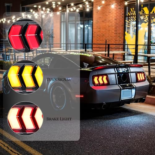 LED Tail Lights with Sequential Turn Signal C40739