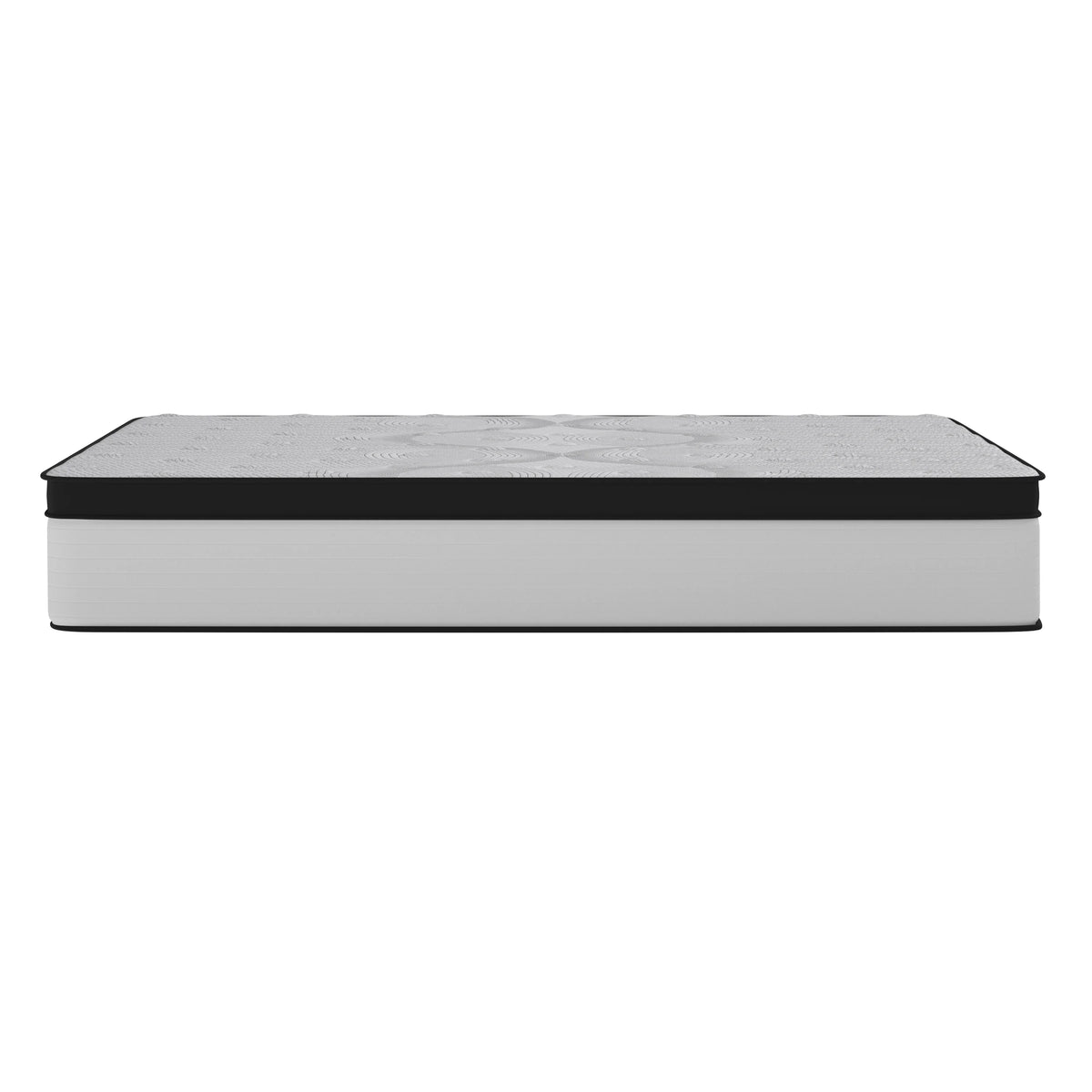 Queen Hybrid Mattress with Pocket Spring Core & Knit Fabric Top R6875