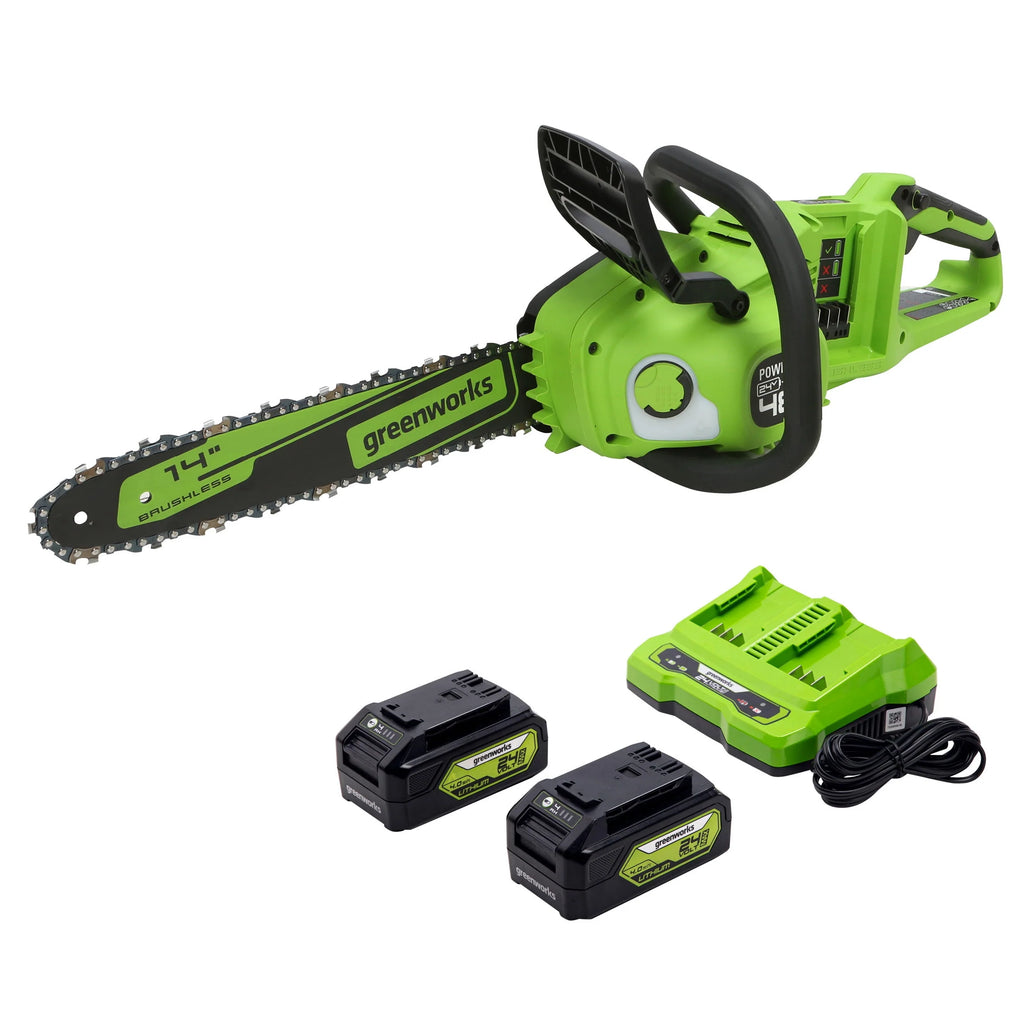 48V Cordless 14-inch Brushless Chainsaw P882