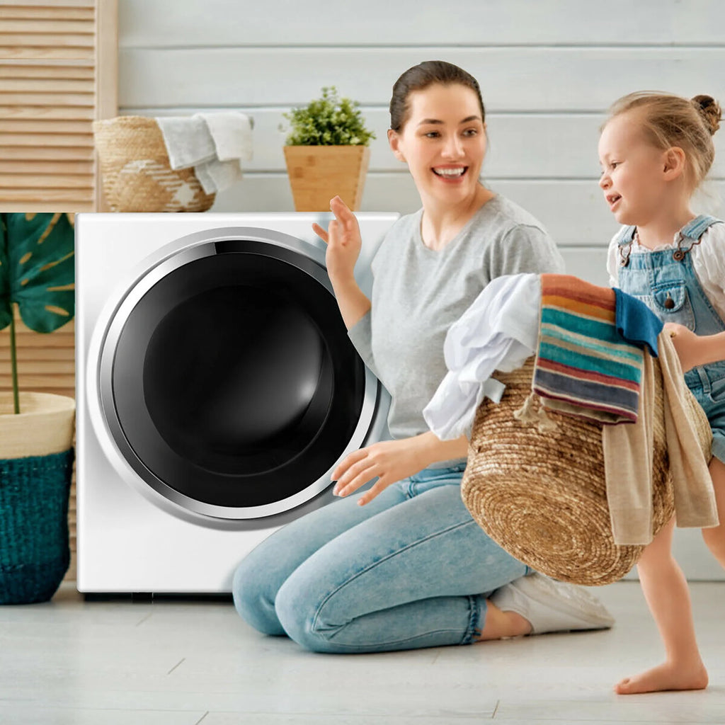 Compact Electric Cloth Dryer Stainless Steel Wall Mounted 1.5 cu .ft. Z7299