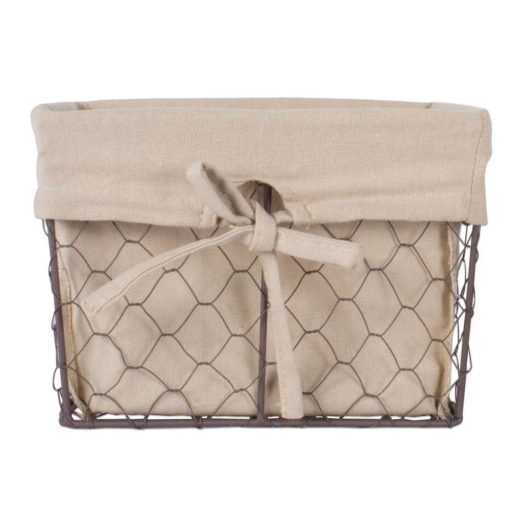 Vintage Chicken Wire Basket Set of 3 O74755