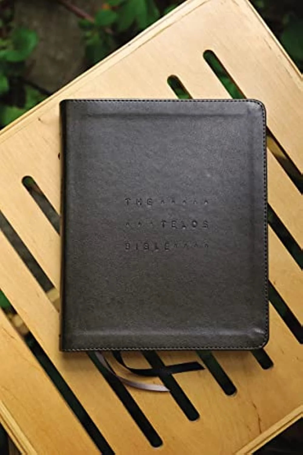 Charcoal Leathersoft Bible I52856