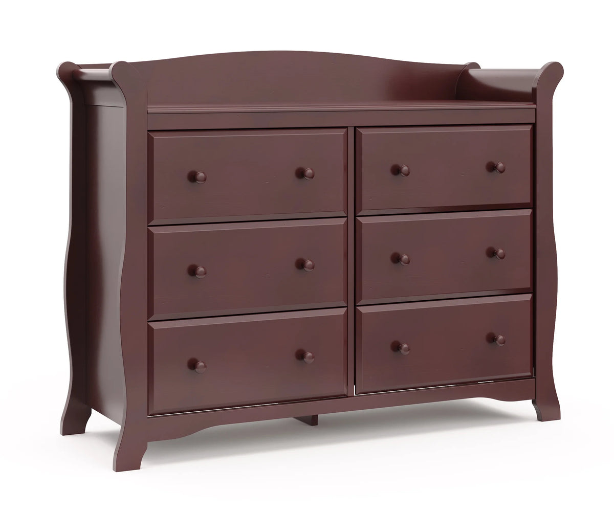 6 Drawer Double Dresser M353