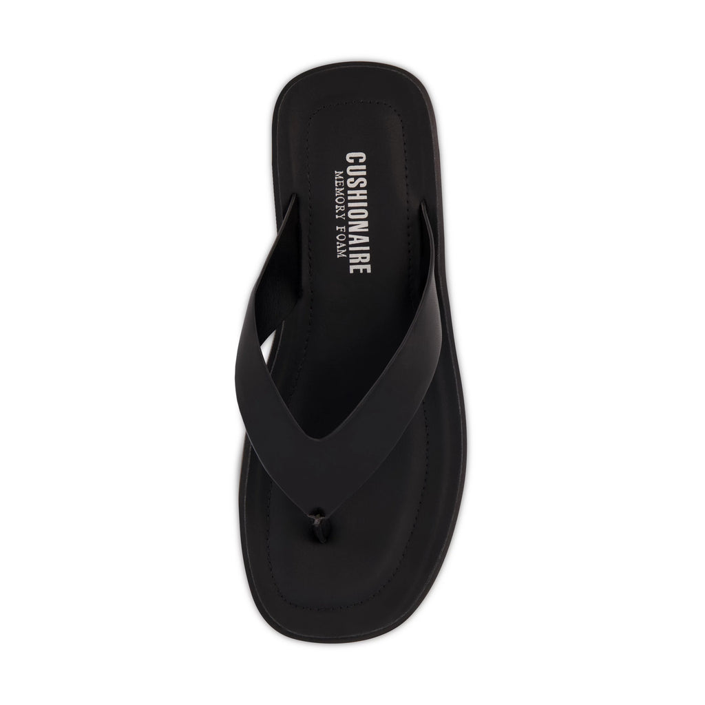 Women's Thong Platform Sandal with Memory Foam K4087