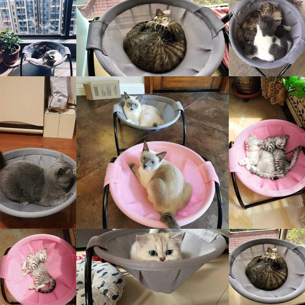Free-Standing Cat Bed Pet Hammock Bed Detachable W259522
