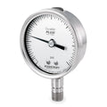Pressure Gauge, 0 to 1000 psi, 3-1/2in I6024