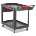 Heavy Duty Utility Cart, 2 Shelves T575782
