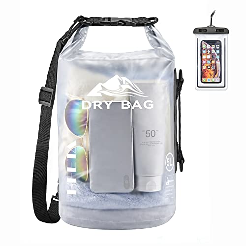5L/10L/20L/30L/40L Waterproof Dry Bag with Phone Case T9249