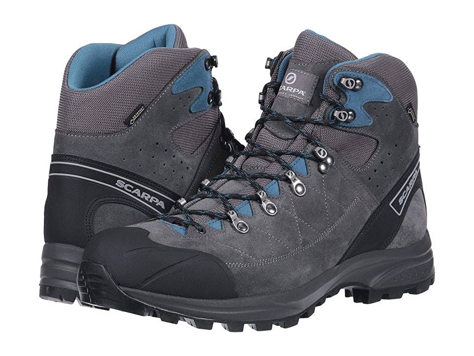 Wide Men's Shark Grey/Lake Blue Hiking Boots A2452
