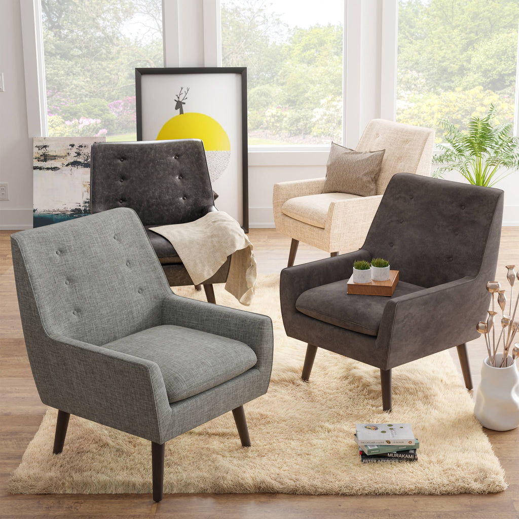 Dark Brown Accent Chair S396
