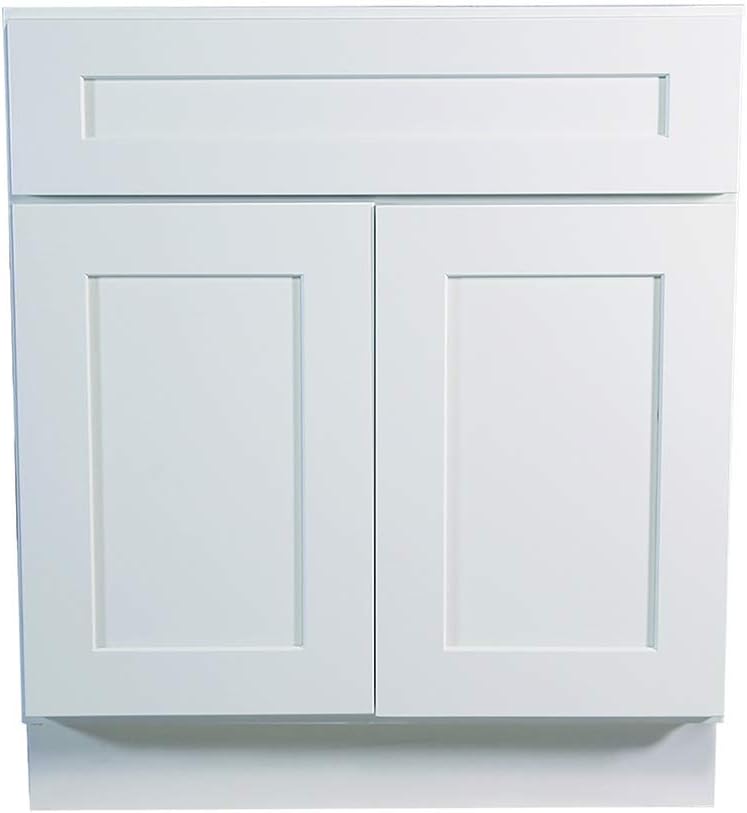 White Shaker Base Cabinet G625182