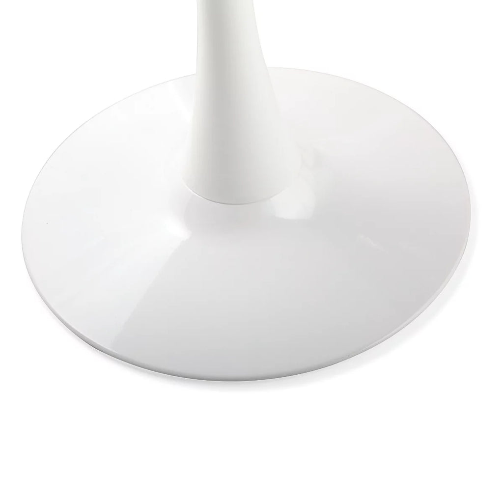 Round Pedestal Dining Table White D18237