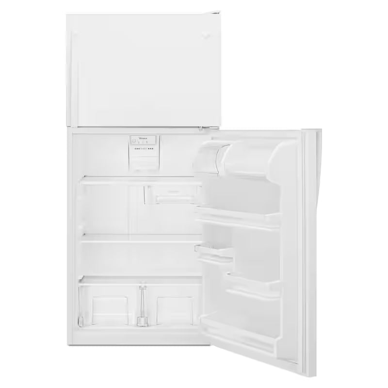 30 in. 18.3 cu. ft. White Top Freezer Refrigerator J876