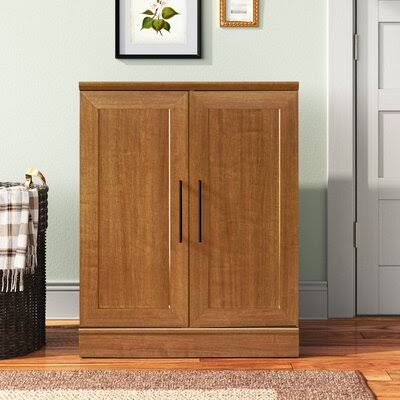Sienna Oak 2 Door Accent Cabinet A89874