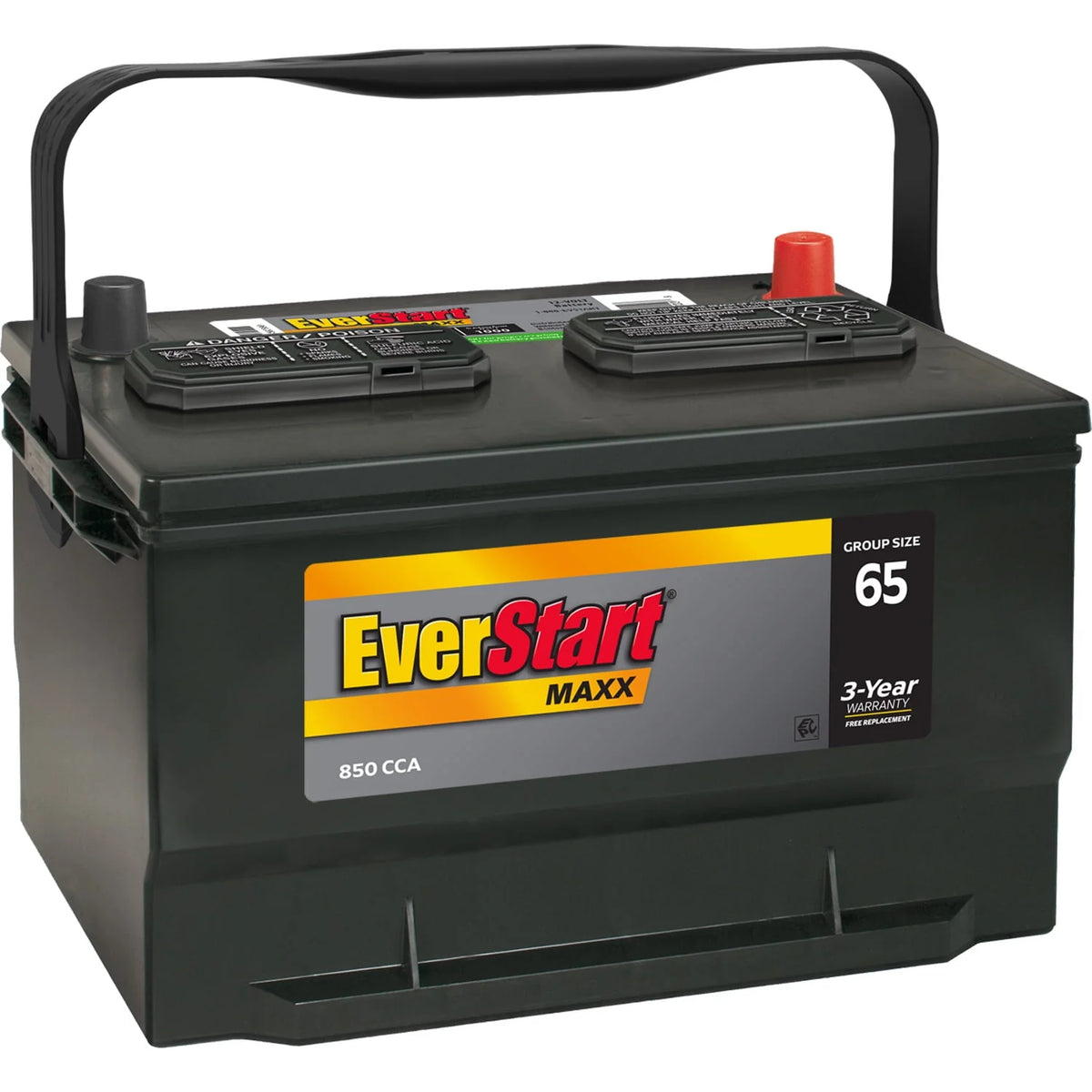 Lead Acid Automotive Battery Group Size 65 12 Volt 850 CCA I9300