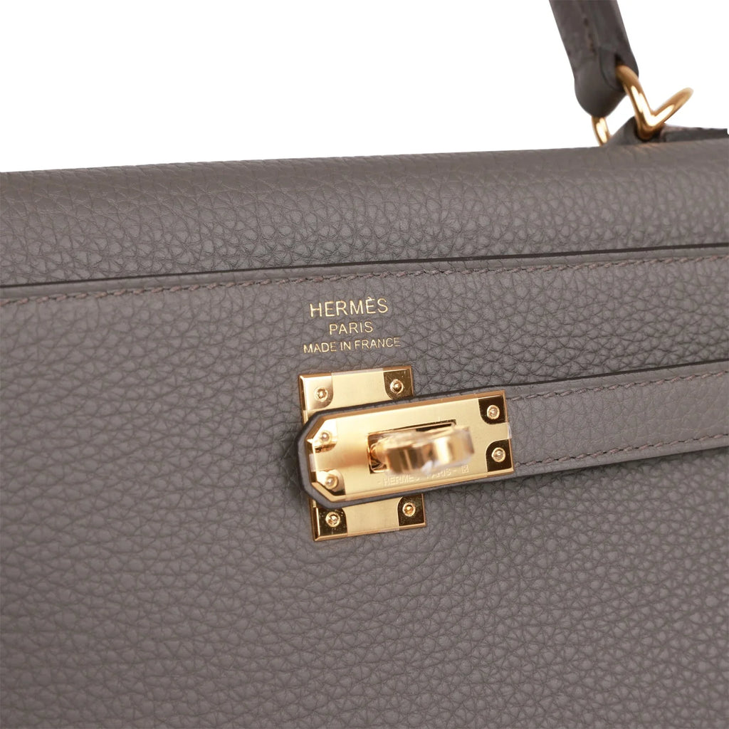 Etain Togo Leather Handbag A134