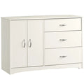 Engineered Wood 3-Drawer Dresser in Soft White M85584