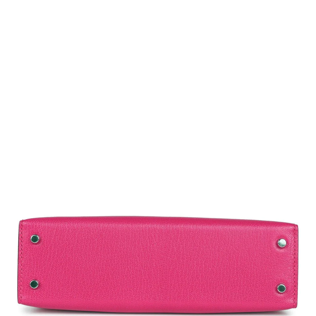 Rose Extreme Chevre Chamkila Palladium Hardware Bag I107222
