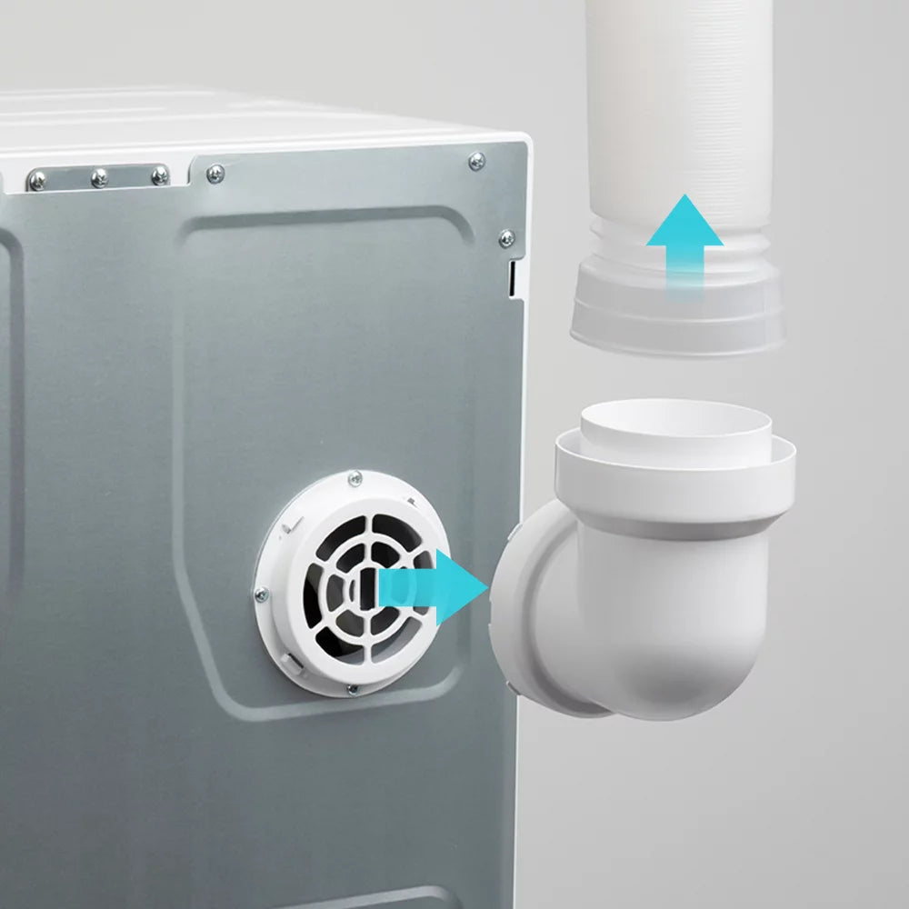 Portable Stainless Steel Laundry Dryer with 5 Modes R5993