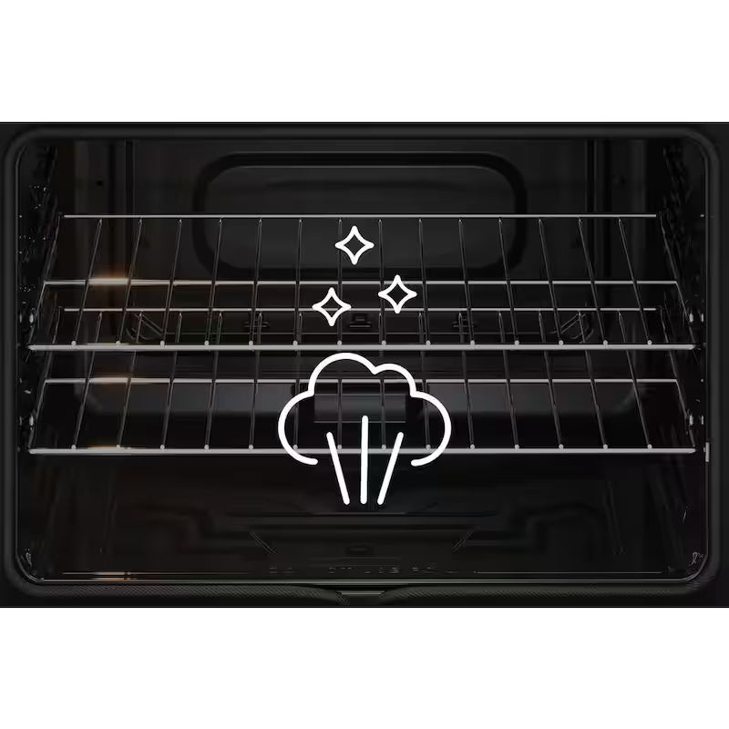 5-Element Slide-In Electric Range with Steam Clean in Stainless Steel U621018