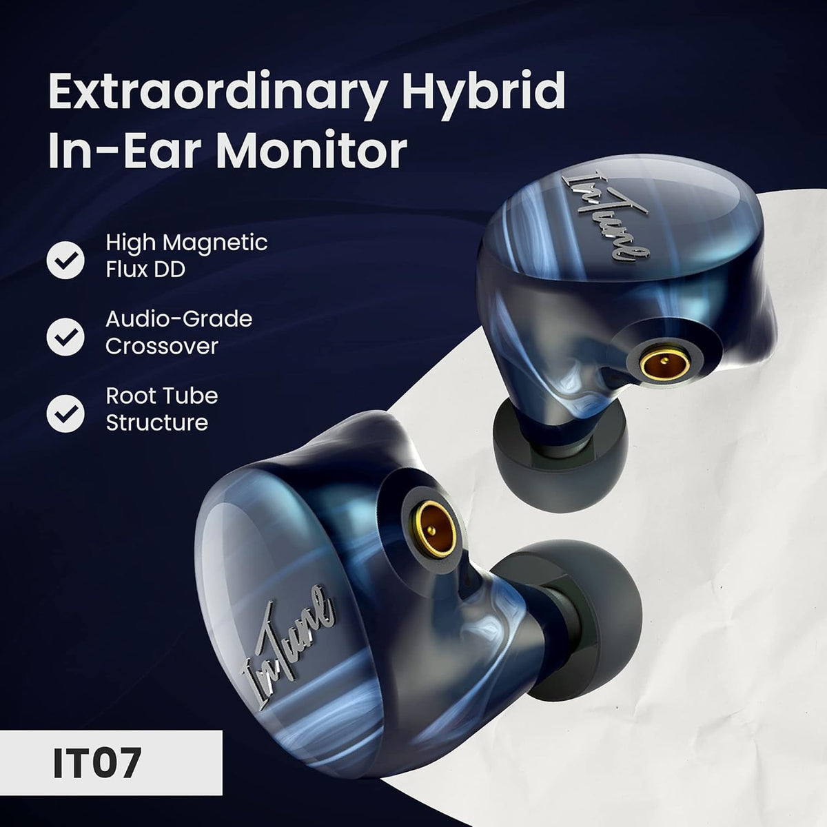 7-Driver In-Ear Monitor with Detachable Audio Cable M520