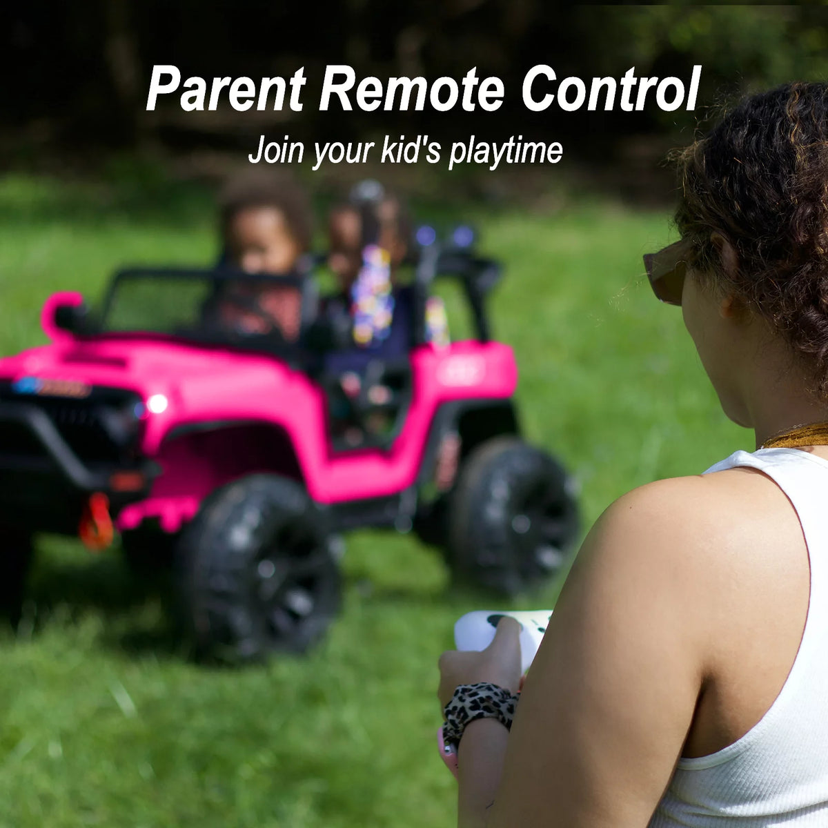 24V 2-Seater Ride on Toy Truck with Remote P357