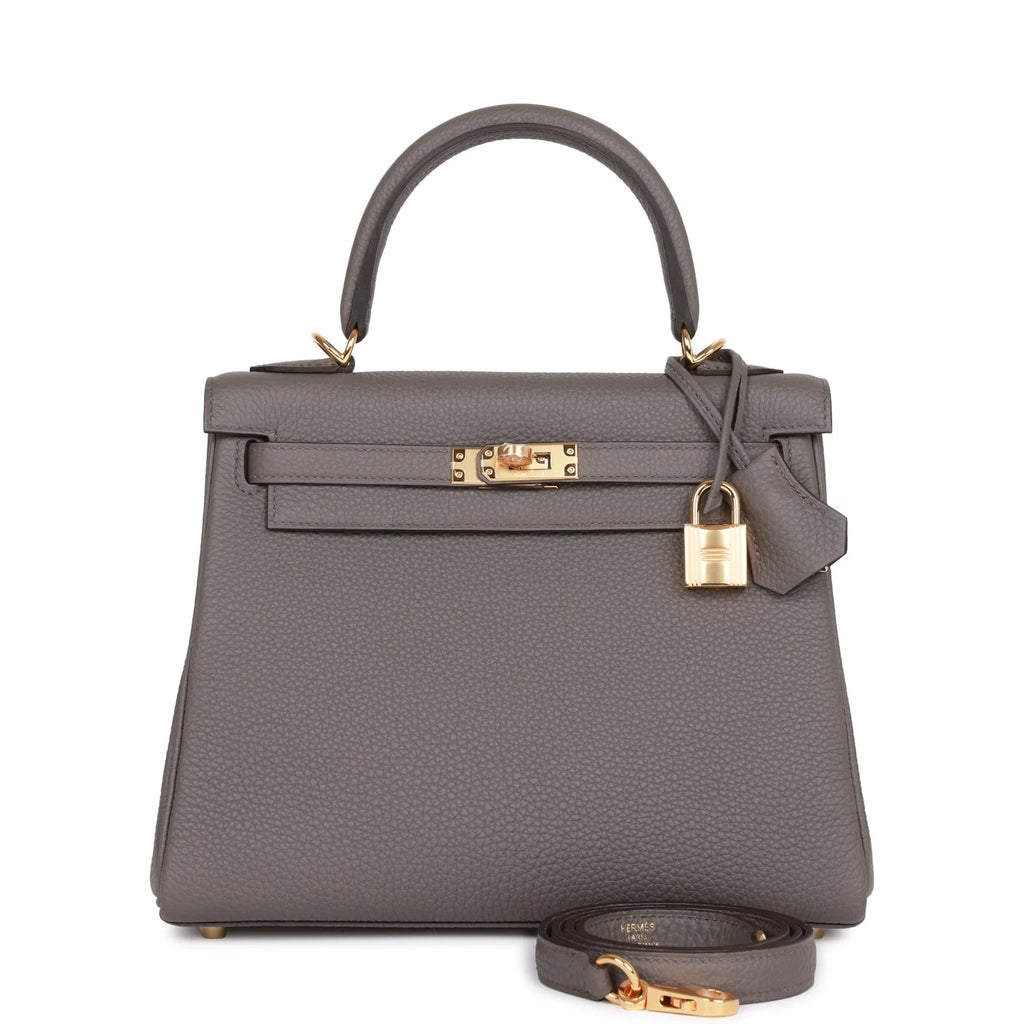 Etain Togo Leather Handbag A134