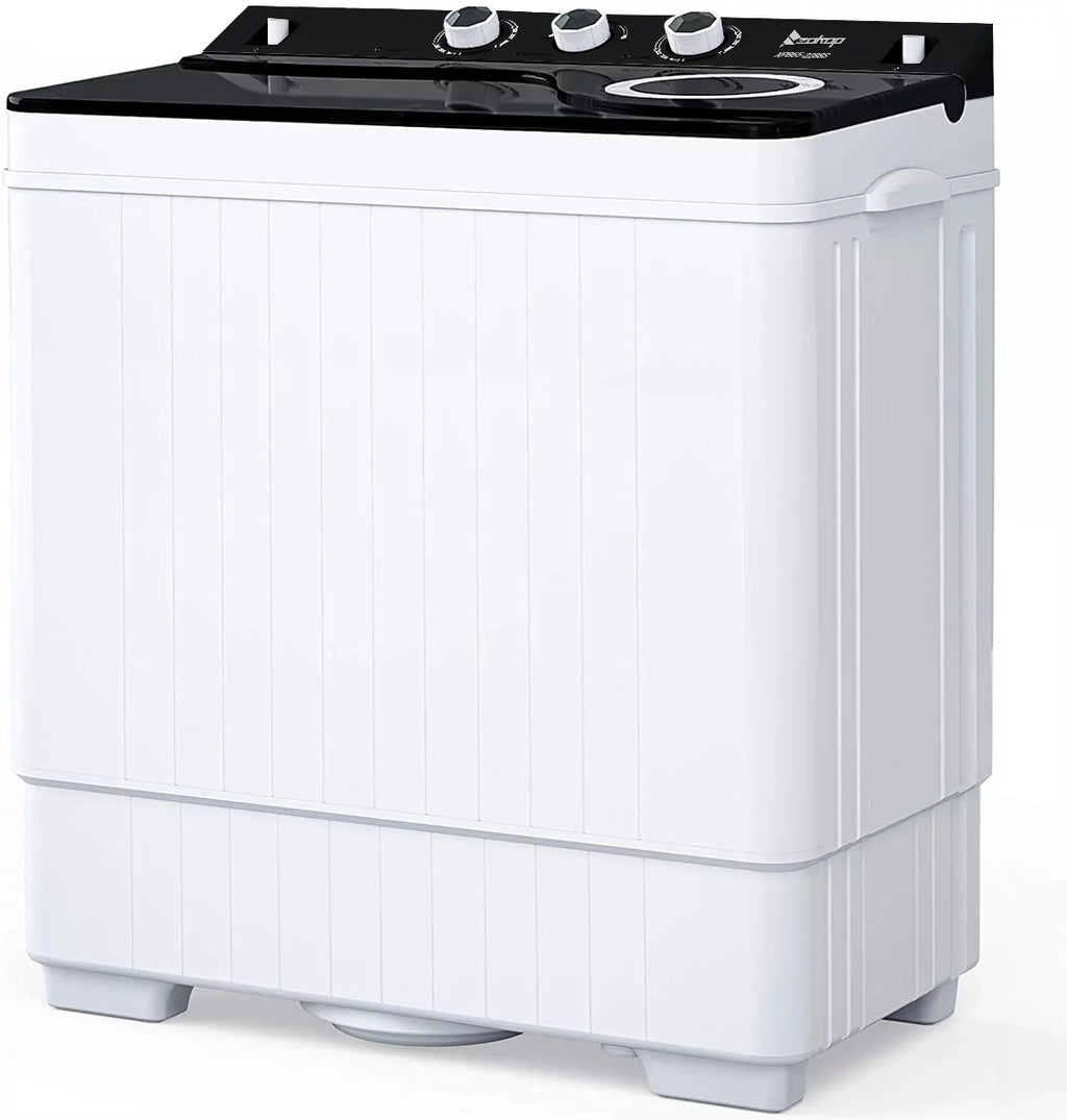 Portable 26lbs Compact Twin Tub Washing Machine Z696