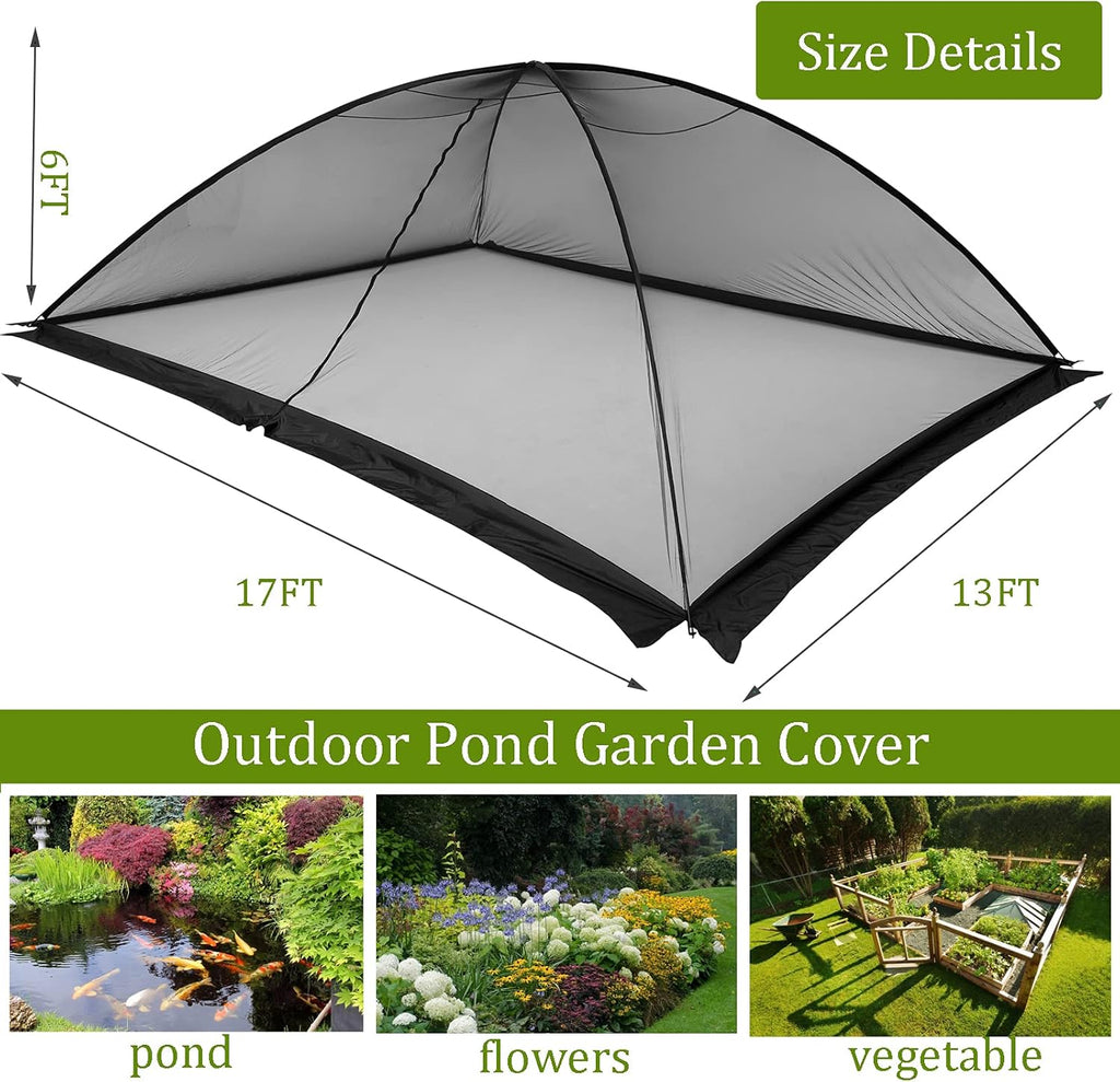 13x17 Feet Pond Garden Cover Netting S3865
