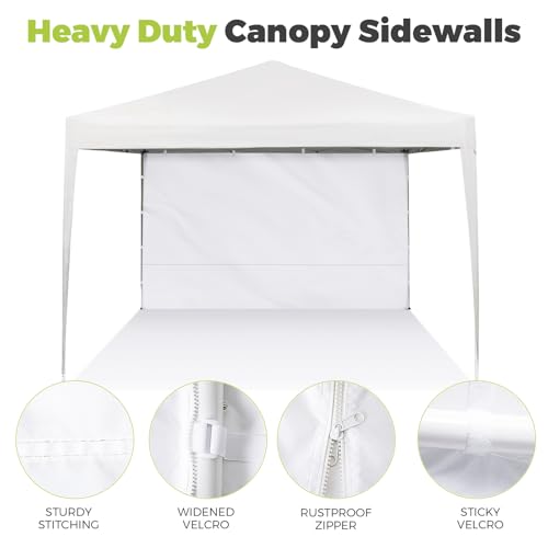 10x10 Pop Up Canopy Sidewalls 300D Waterproof E751