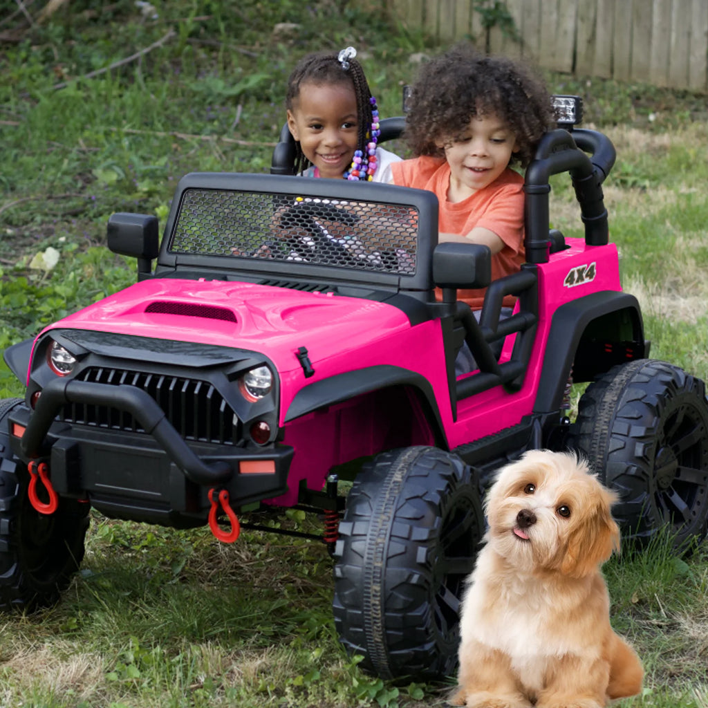 24V 2-Seater Ride on Toy Truck with Remote P357