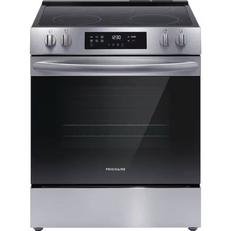 5-Element Slide-In Electric Range with Steam Clean in Stainless Steel U621018