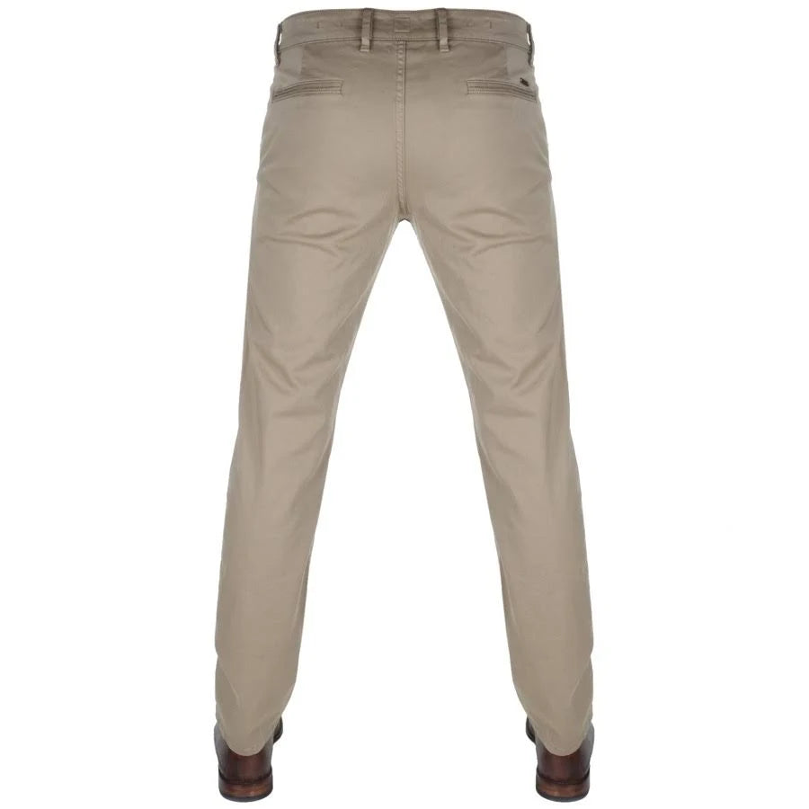 Brown Slim Chinos S23978