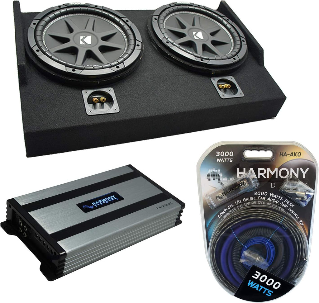 Compatible with Ford F-150 Super Cab 2015-UP 10 Sub Box Enclosure W38415