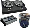 Compatible with Ford F-150 Super Cab 2015-UP 10 Sub Box Enclosure W38415