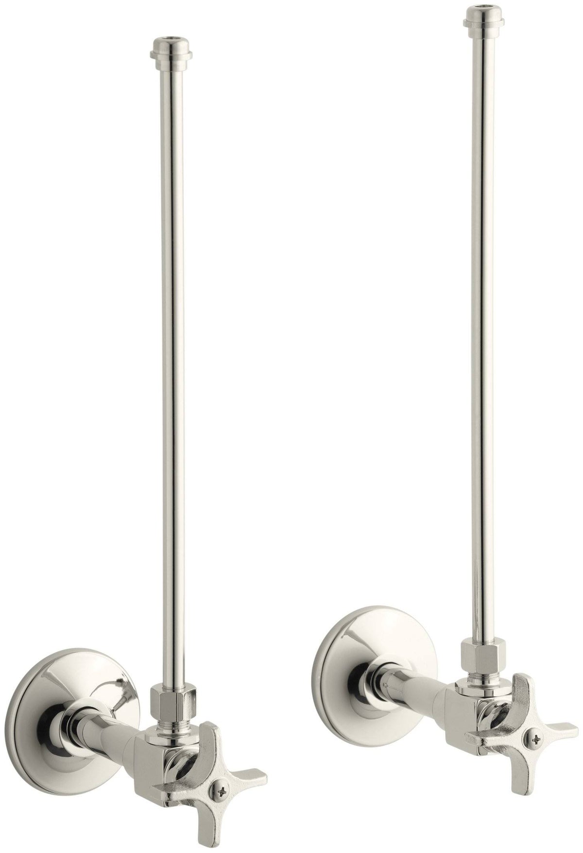 Polished Nickel Angle Supply with Stop X79989