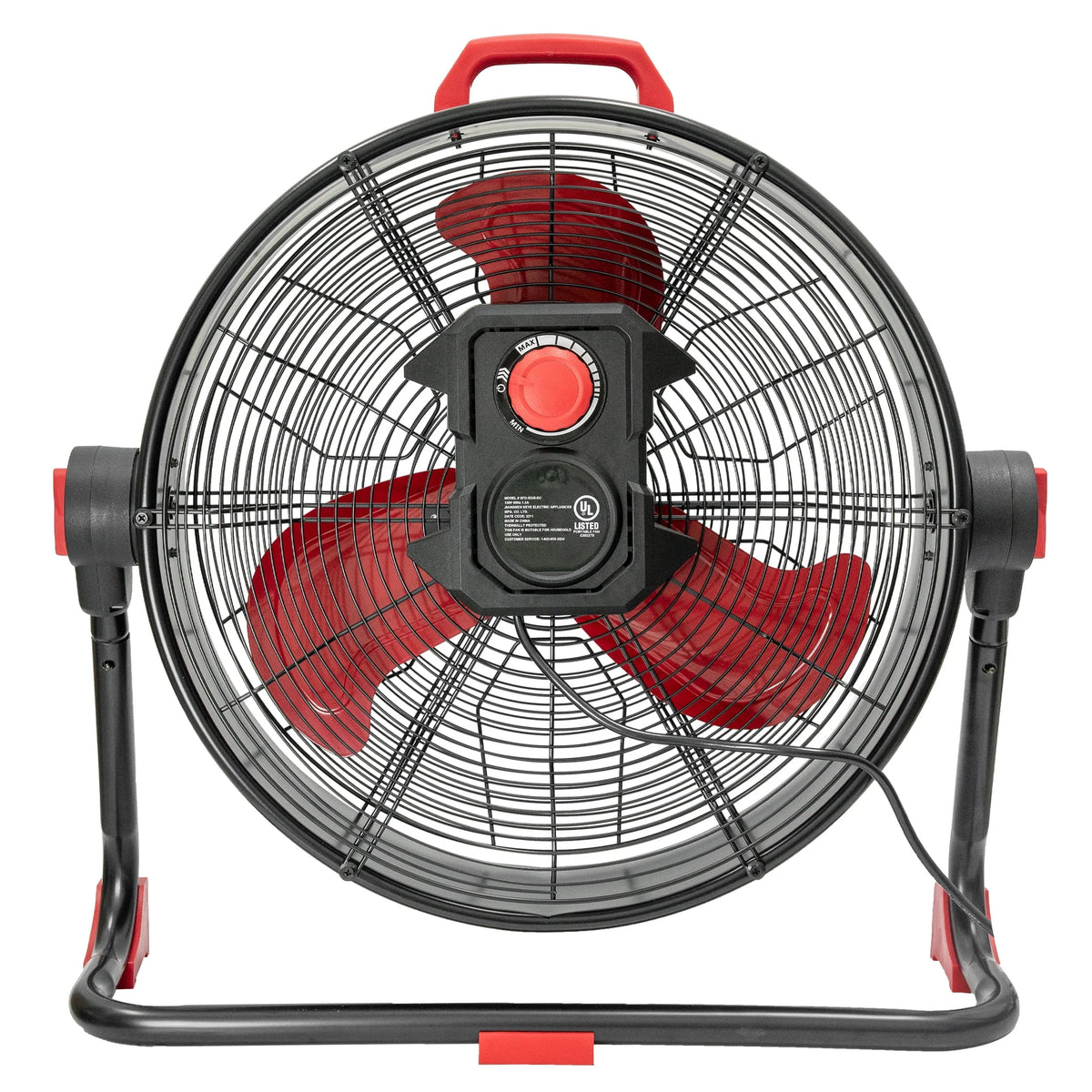 20 inch Brushless DC Motor Drum Fan Black W674049