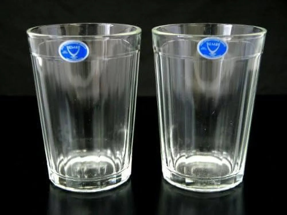 Vintage Hot Tea Glass Set Of 2 Q18499
