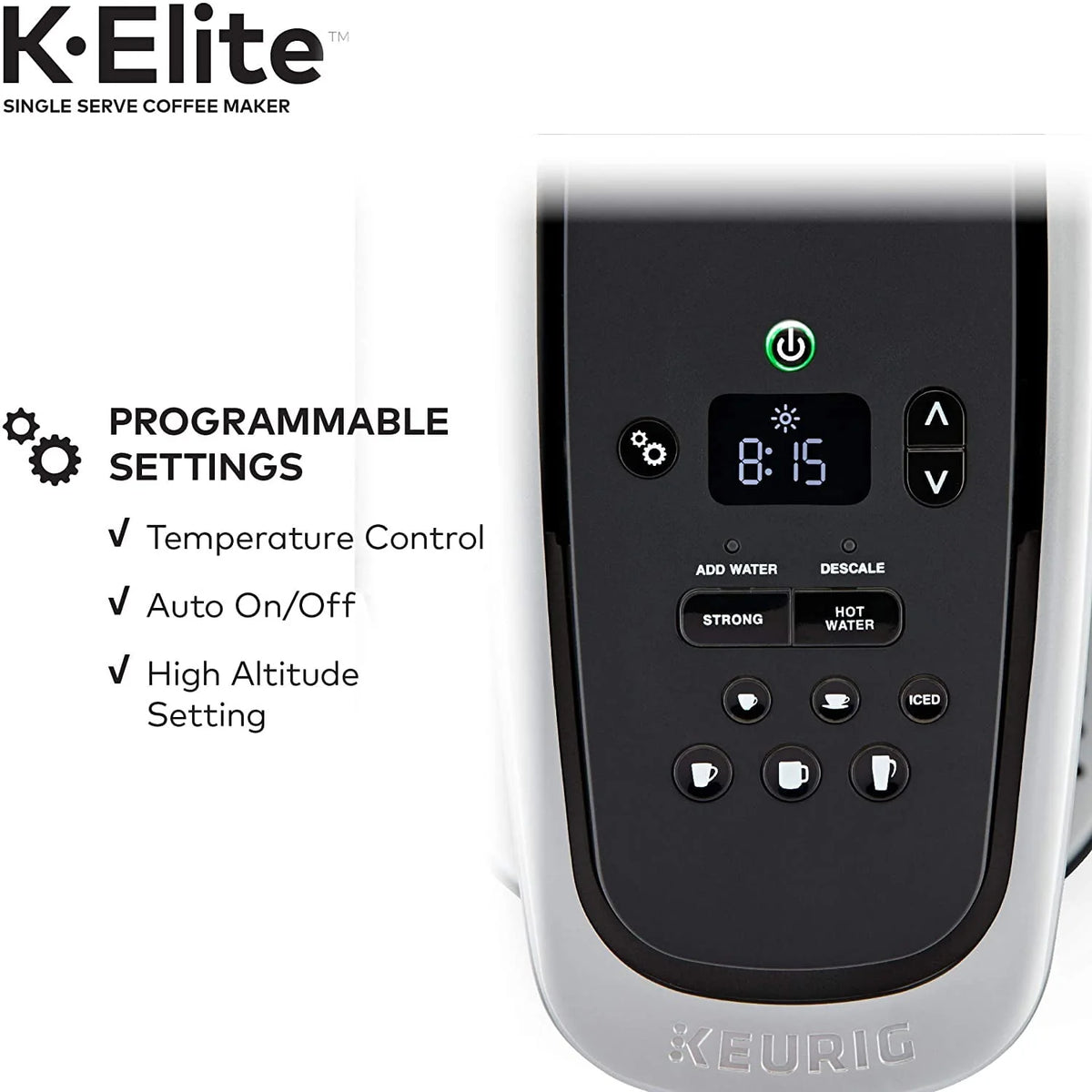 Single Serve K-Cup Pod Coffee Maker E871832