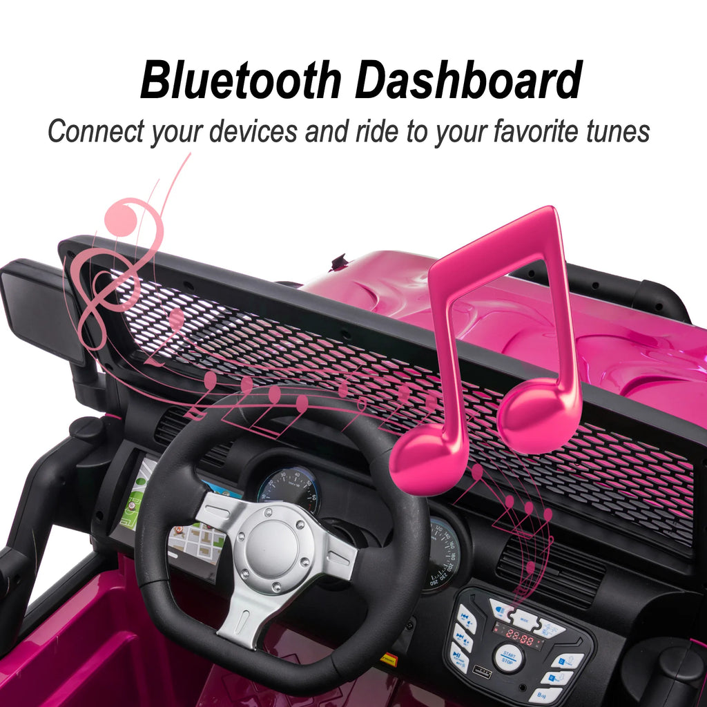 24V 2-Seater Ride on Toy Truck with Remote P357