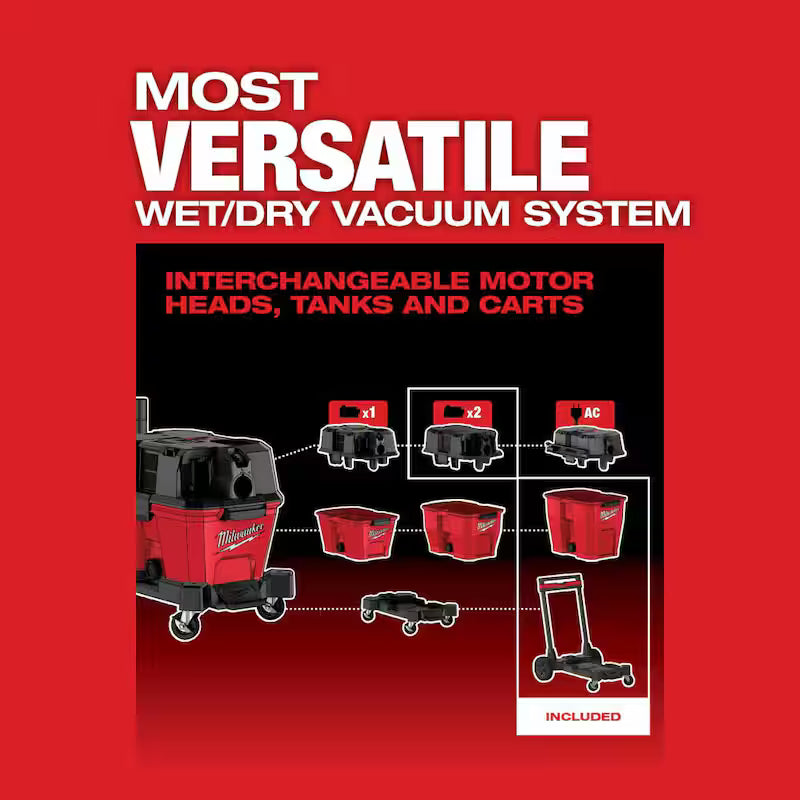 12 Gal. Cordless Wet/Dry Shop Vac Kit J4011