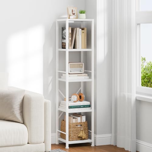 6 Tier Metal and Wood Bookshelf X721