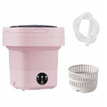 Foldable Portable Mini Washing Machine with Drain Basket W56828
