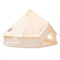 4-Season 8-10 People Waterproof Cotton Canvas Bell Tent E35508